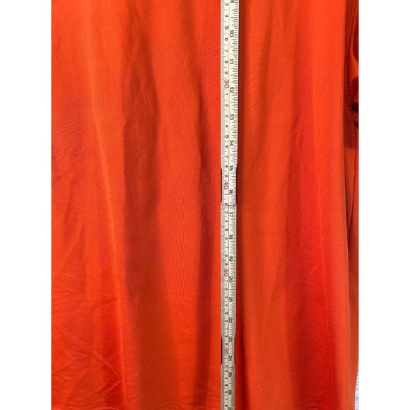 Walter Hagen Orange Golf Polo Shirt Preppy size Large - Picture 7 of 10